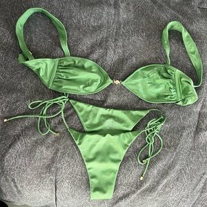 Green sommer swim bikini set